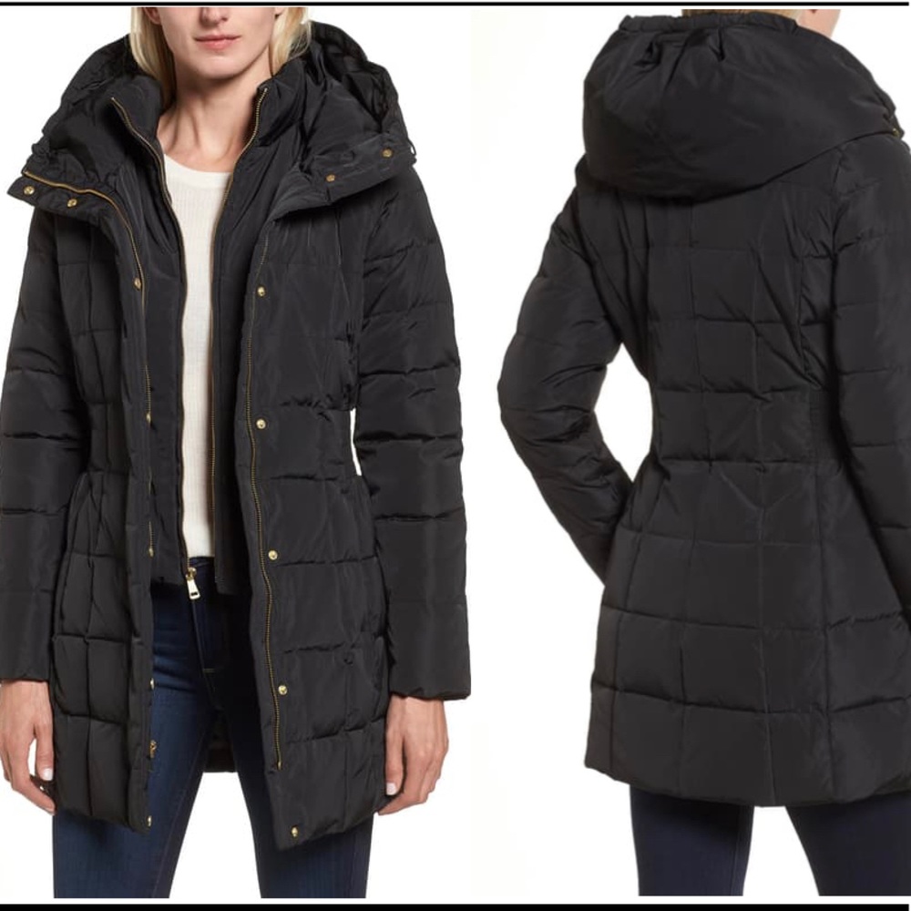 Black winter coat